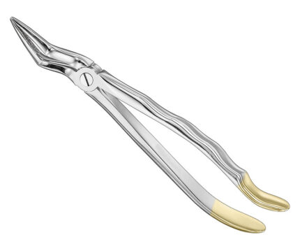 EXTRACTING FORCEPS ANATOMICALLY SHAPED HANDLE DIAMANTIERT