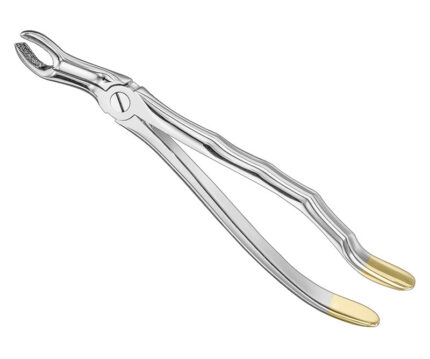 EXTRACTING FORCEPS ANATOMICALLY SHAPED HANDLE DIAMANTIERT