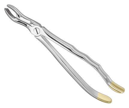 EXTRACTING FORCEPS ANATOMICALLY SHAPED HANDLE DIAMANTIERT