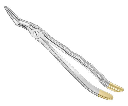 EXTRACTING FORCEPS ANATOMICALLY SHAPED HANDLE DIAMANTIERT